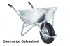 Trade Wheelbarrows Model Contractor Galvanised Wheelbarrow
