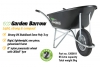 Garden Wheelbarrows Model ECO Black Wheelbarrow Features New