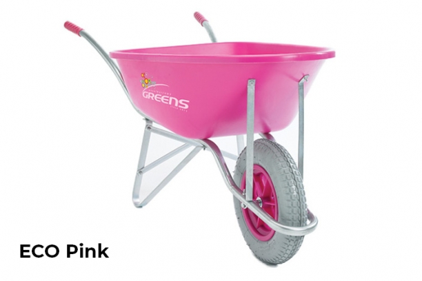 Garden Wheelbarrows Model ECO Pink Wheelbarrow v2