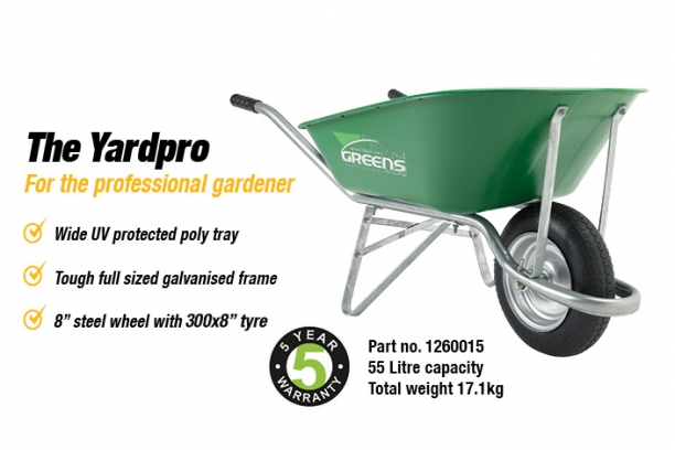 Garden Wheelbarrows Model Greens 705x47029 New